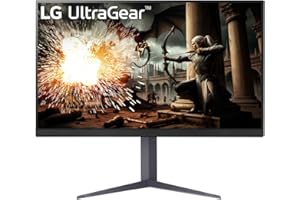 LG Ultragear™ 32GS75Q-B.AEU Ecran PC Gaming 32" - Dalle IPS résolution QHD (2560x1440), 1ms 180Hz, DisplayHDR™ 400, sRGB99% (CIE1931), AMD FreeSync, Compatible NVIDIA G-Sync
