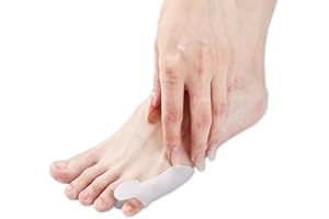 feifanshop 4x Silikon Gel Zehenspreizer, Zehentrenner, für Schneider Ballen Therapie, Bunionette-Schutz, kleiner Zeh, Behandlung Ballenschutz, Vorbeugung von Schmerzen und Entspannung der Füße