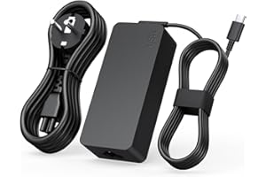 YSSTKFD 65 W USB C Laptopa Ładowarka Zasilacz do Lenovo Thinkpad X1 T480 Yoga 720 720-13IKB 730-13IKB Type-C Zasilacz Przewód zasilający Ladegerät für Nintendo Switch (65W Lenovo USB C)