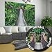Produktbild great-art Poster Urwald Hängebrücke - 140 x 100 cm Wandposter Regenwald Holzbrücke Fotoposter Wandbild