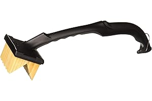 Char-Broil Wood Grill Brush, Synthetic, Black