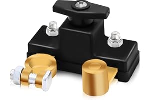 HINGTAI Pure Copper Car Battery Power Cut-Off Switch Breaker, Stable Transmission Smart Car Battery Disconnect Switch Supplies, High Conductivity Disconnect Switch for Car, Truck, Boat or Rv
