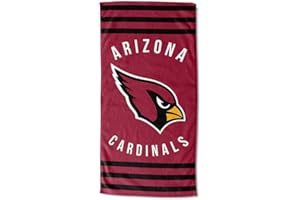 Northwest NFL Arizona Cardinals Serviette de Plage Rayures 76,2 x 152,4 cm