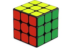 ROXENDA Speed Cube, Original Speed Cube Super-Durable Sticker with Vivid Colors (3x3x3)
