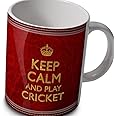 Keep Calm And Giocare Cricket - Ceramica Mug
