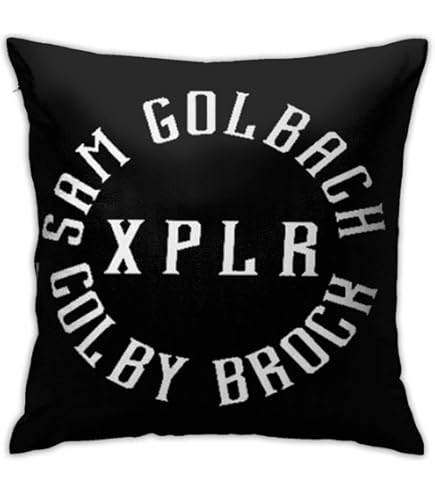 Federa Per Cuscino 45x45 Cm In Peluche Morbido – Sam-Colby XPLR Merch – Cerniera Invisibile – Lavabile In Lavatrice - 3