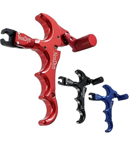 HuntaBear Bow Release For Compound Bow, 3-Finger 360° Rotate