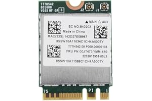 GARSENT Carte WiFi, Double Bande Réseau 433Mbps NGFF M2 Carte WiFi sans Fil Carte Réseau sans Fil 802.11AC pour Lenovo.