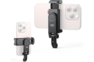 VRIG Telefonhalter/Hot Shoe Mount Adapter Kit Kompatibel mit Action Kamera GoPro Hero 11 10 9 8 7 6 5, DJI OSMO Action/Action 2, iPhone13 Pro Max, Samsung, Anbringen an DSLR Kamera oder Ringlicht