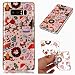 Produktbild Samsung Galaxy Note 8 Hülle,TXLING Kunst Malerei Muster Ultra Slim Transparent/Schützend/Weich/Ultra Hybrid/Schock Absorption/Kratzfest Backcover Handyhülle TPU Case für Samsung Galaxy Note 8 - Kranz