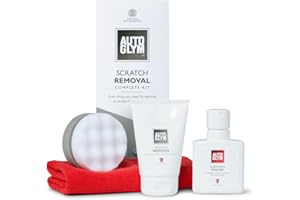 Autoglym Scratch Removal Kit For Car Paintwork - Includes Scratch Remover, Super Resin Polish, Hi-Tech Finishing Cloth, and Scratch Removal Applicator