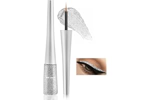 Boobeen Colorful Glitter Eyeliner Liquid Shimmer Eyeliner Wodoodporny metaliczny eyeliner odporny na rozmazywanie odpowiedni dla kobiet, 1 szt.