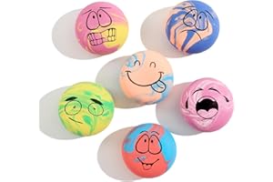 SCHITEC Piszczące zabawki dla psów, interaktywna lateksowa gumowa piszcząca piłka, miękkie piłki do zabawy dla szczeniaka, małych psów