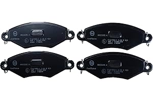 AutoMentum AM23205.4 Kit Pastiglie Freno di 4 per PEUGEOT 206 2 VOLUMI /CODA SPIOVENTE (2A/C) 1998-2012 Assale anteriore e altri veicoli