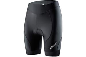 XGC Damskie spodenki kolarskie o wysokiej gęstości z gąbką 4D