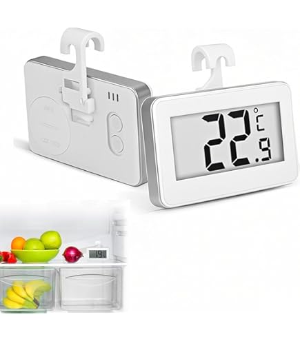 Termometro Auto Termometri Digitali Con Sonda - 5 Pezzi Per Frigo, Freezer, Acquario, Monitor Temperatura -50°C To 110°C Monitor Temperatura Frigo - Foto 4