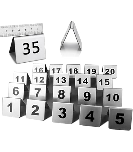 50 Dischi Numerati In Plastica - Etichette Incise 1-50 Per Organizzazione - Foto 3