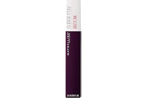 MAYBELLINE NEW YORK Maybelline Superstay Matte Ink Pintalabios Líquido Mate Tono 45 Escapist Color Vino