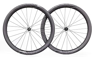 ICAN Juego de ruedas de disco de carbono para bicicleta de carreras, FL40/FL50, 1212 g/1285 g, 23 mm de ancho interior, 700 C, sistema de trinquete 36T