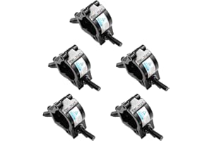 Xsayjia Truss Morsetto di fissaggio 32-35 mm Heavy Duty 75 kg per spotlights Moving Head Lighting Supply (5 confezioni)
