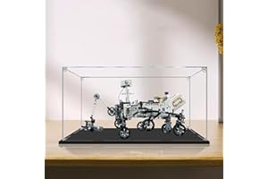 FYHCY Acryl-Vitrine für Lego 42158 Perseverance Mars Rover, staubdichte Display-Box, kompatibel mit Lego 42158 Vitrine (Lego-Modell Nicht im Lieferumfang enthalten) 3MM