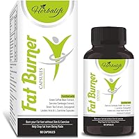 Herbalifi Fat Burner & Natural Weight Loss Supplement for Men and Women with L Carnitine , Garcinia Cambogia , Green Tea…
