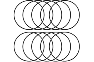 UXCELL sourcingmap Nitrile Rubber O-Rings, 48mm OD 45mm ID 1.5mm Width, Metric Sealing Gasket, Pack of 10