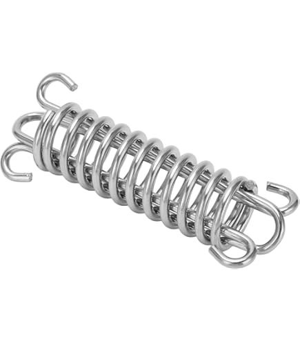 Federhaken Edelstahl 316 - 4 Stück Marine-Qualität Für Outdoor & Bergsteigen