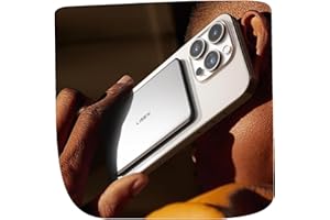 LISEN 0,8CM Powerbank Magsafe Slim für iPhone 16 Pro Apple Magnetische Power Bank Klein, Silvester Geschenke 5000mAh Mag Safe+ Akkuhülle & 18W PD USB C Reise Gadget Zubehör für iPhone 17 15 Pro Max 13