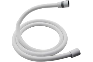 Empyreal Duschschlauch, Brauseschlauch, Mit universeller G1/2 Äußerst flexibler Shower hose gegen Verdrehen geschützt, Doppelter Drehungsschutz, aus Gummi Gefertigt,für Das Badezimmer, Längen 2m