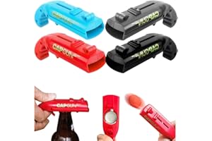 AIVATOBA ​​Cap Gun Flaschenöffner Pistole - Bieröffner Tool für Bar Partys. Lustige Capgun Geschenke für Männer: Geburtstag Weihnachten Flaschenöffner Gadgets. Bier Geschenke, Bottle Opener