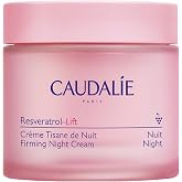 Caudalie Resveratrol-Lift Crema Tisana della Notte, Anti-Rughe, 50ml | Multi-peptidi d'uva pro-collagene e resveratrolo, dist