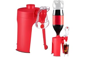 Soda Dispenser - Carbonated Beverage Server for Home and Party Use | Durable and Stainless Steel Construction with Easy Pour Spout, Dispenser for Soda, Juice, or Cold Beverages