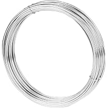 Fil Acier Inoxydable 304 0.1mm - 9.7m Pour DIY - Bijoux, Bonsaï, Jardinage - Souple Et Résistant