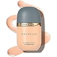 COVER FX Power Play Foundation - Shade F1 - Buildable Full Coverage - Waterproof Sweat-Proof Transfer-Proof - Natural Matte Finish - All Skin Types
