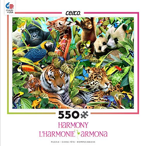 Preisvergleich Produktbild Ceaco Harmony - Forest Friends Puzzle (550 Piece) by Ceaco