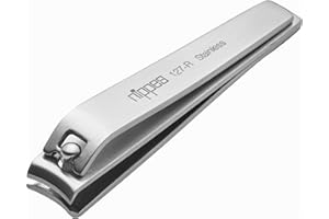 nippes Solingen Tagliaunghie per mani e piedi, in acciaio inox antiruggine, 8 cm, taglia unghie professionale per unghie dure e resistenti