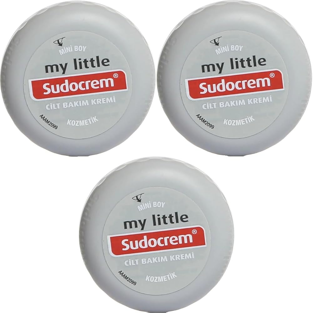 Sudocrem Cilt Bakım Kremi Mini Boy, 22 gr, 3 Adet Set