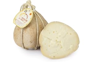 ANTICHE FATTORIE TEMPLARI Provolone del Monaco Dop , 3kg Circa, Stagionato Almeno 6 Mesi in Grotta, Formaggio Tipico Monti Lattari, Penisola Sorrentina