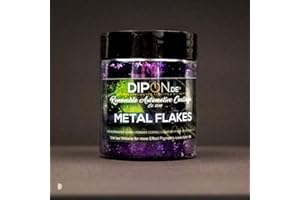 ‎DIPON.DE HIGH PERFORMANCE LIQUIDS & PIGMENTS Effektpigment 3D Dark Purple Star Flake Glitter Polyester EFfekt Farbpigment für Epoxidharz Resin Epoxy Autolack Aquarell Seife Kunst Geode