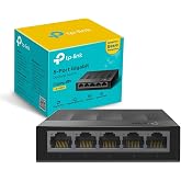 TP-Link LS1005G - Gigabit Switch 5 Ports, Plug &amp; Play, Plastic Housing | Plug &amp; play, no setup needed. Fanless design, silent