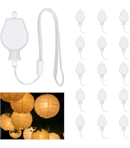 WhizNook 100 Stück LED Ballonlichter Warmweiß - Wiederverwendbare Mini Lichtkugeln