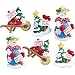 Produktbild Bucilla Filz-Applikation-Ornament-Bastelset in Verschiedenen saisonalen Stilen, White, Blue and Red