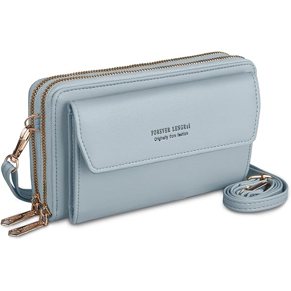 Roulens Kleine crossbody telefoontas voor vrouwen. PU lederen mobiele telefoontassen met kaarthouder, portemonnee en handtassen, schoudertas met verstelbare riem, C-beige, S