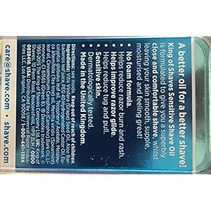 King Of Shaves Sensitive Shaving Oil For Men, For A Close and Comfortable Shave, Suitable for All Skin Types 15ml TWIN… - Image 3