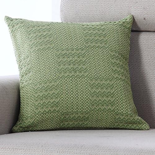 Solid color cotton linen square decorative modern simple throw pillow case-O 60x60cm(24x24inch)VersionA