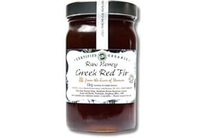 Thomas' Raw Greek Certified ORGANIC FIR HONEY ACTIVE 19.5, Premium Quality, Real Honey Antibacterial Mountain Honey, Thick & Unpasteurised Unfiltered, Single Origin, The Raw Honey Shop 1kg
