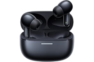 XIAOMI Redmi Buds 6 Pro: Auricolari wireless Bluetooth in-ear, Cancellazione attiva del rumore fino a 55dB con regolazioni multilivello, Hi-Res, Fino a 9.5h+36h Durata della Batteria, IP54, Nero