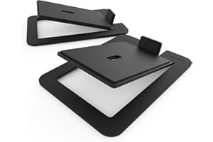 Soportes de Mesa S6 Negro para Altavoces Kanto YU6 y TUK o Altavoces de tamaño Equivalente vendidos por par
