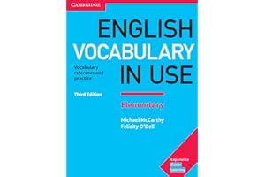 English Vocabulary in Use Elementary Book with Answers: Vocabulary Reference and Practice